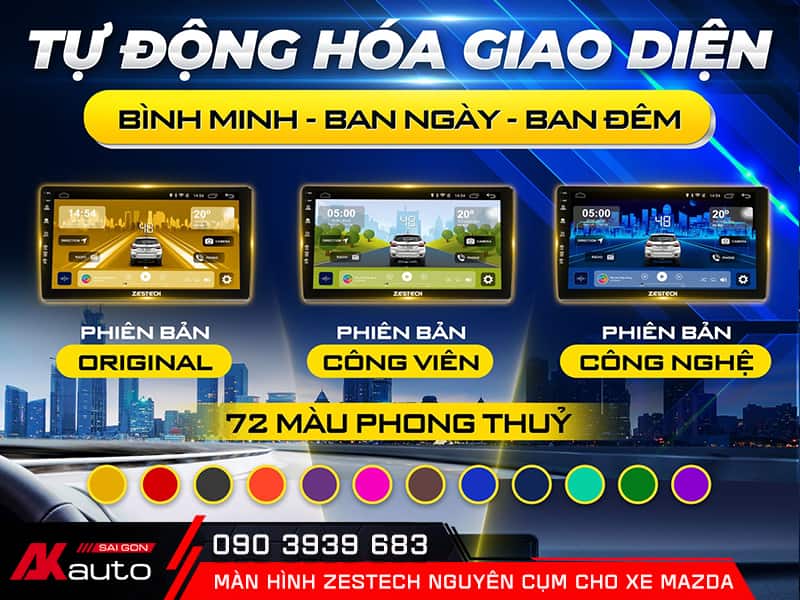 Màn hình Zestech Mazda MLK 360 4 Màn hình Zestech Mazda MLK 360